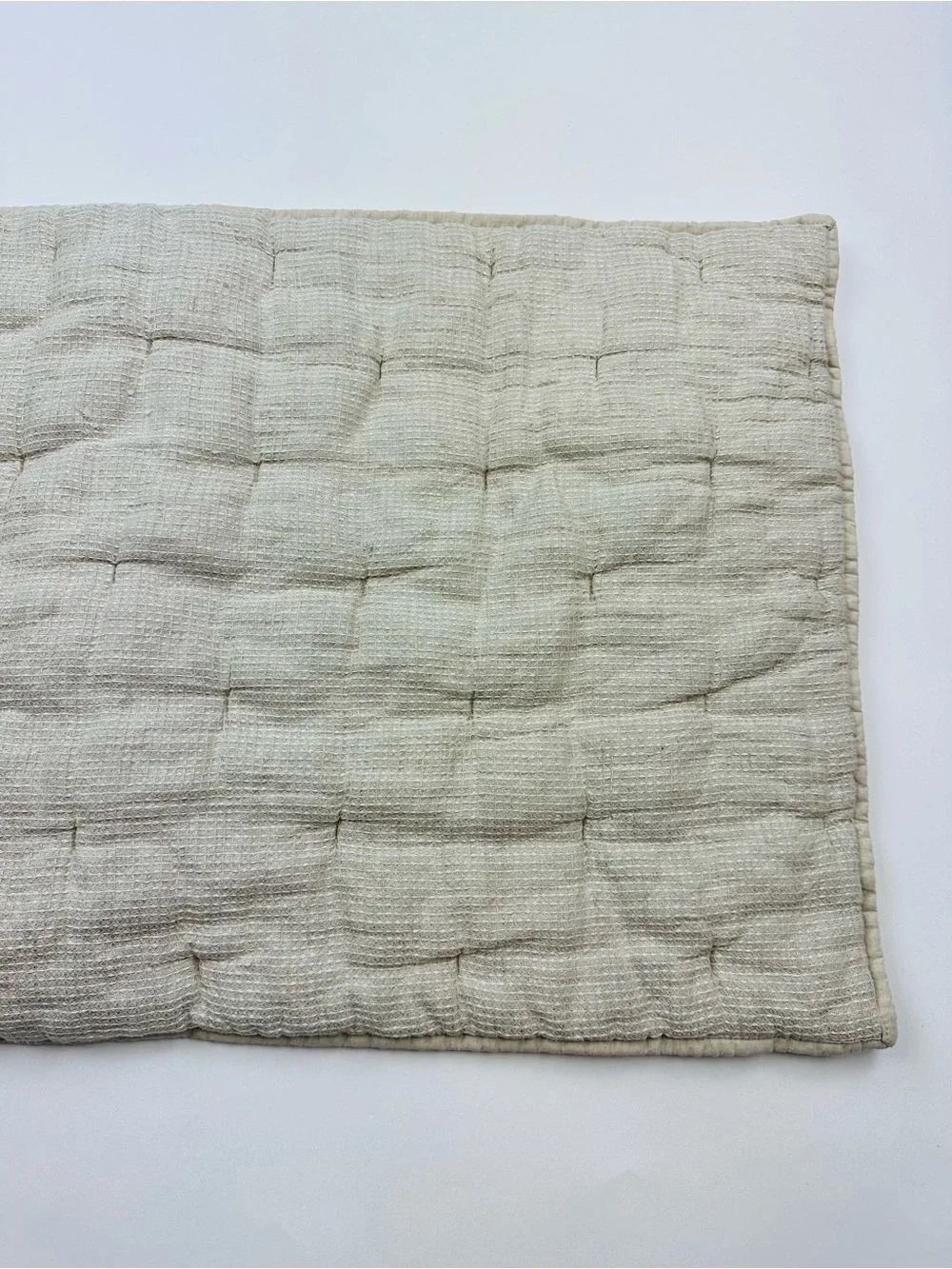 Pottery Barn Neutral Textured Linen King Pillow Sham